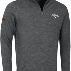 Heren 1/4 Zip Merino Sweater