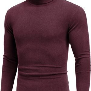 Heren Coltrui Turtleneck Shirt Lange Mouwen - Stijlvolle Rolkraagtrui