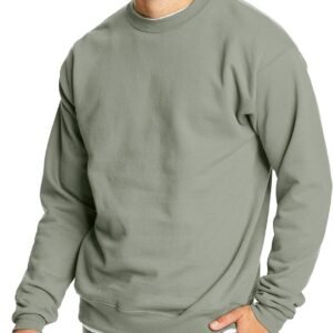 Heren Fleece Pullover Sweatshirt - Ideaal voor Elke Dag, Verkrijgbaar in 1 of 2-Pack