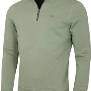 Heren Golf Trui Met Halve Rits - Warm en Ademend Mid-Layer