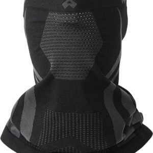 Heren Nekwarmer - Multifunctioneel Sjaal - Buiten Sporten - Ademend Aerodynamisch - Seamless Knit - Zwart