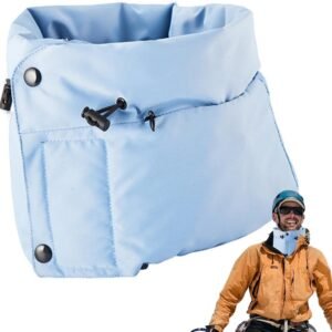 Heren Nekwarmer - Winter Nekwarmer - Winddicht Buiten - Verstelbare Dichtheid - 64-70cm Lengte