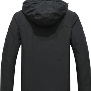 Heren Ski-Jack - Waterdichte Winterjas met Capuchon voor Outdoor en Snowboarden