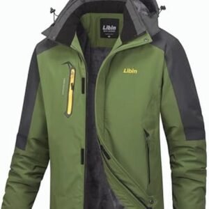 Heren Ski-jack - Warme Winterjas, Functionele Softshelljas, Waterdicht en Ademend voor Outdoor Activiteiten