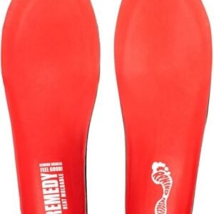 Heren Snowboard BinnenZolen - Thermovormbaar en Comfortabel - Maat 44.5, Rood
