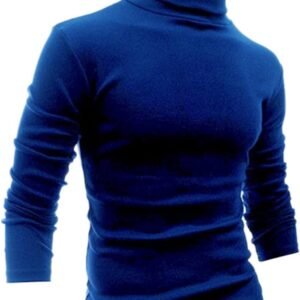 Heren Trui met Rollneck - Slim Fit Winter Pullover Lange Mouwen