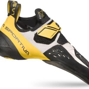 Heren klimschoenen wit/geel voor boulderen