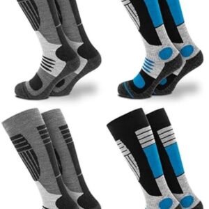 Heren skisokken - Set van 2 - Perfect voor wintersport en outdooractiviteiten