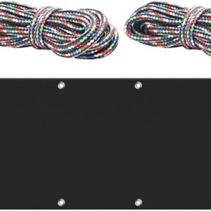 Hertenslee - Transport slee - Outdoor avonturen - Hoge sterkte materiaal - 183 x 58 cm - Zwart