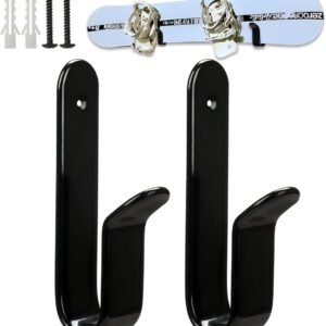 Horizontale Muurbeugel voor Snowboard en Skateboard - Robuuste Stalen Displayhouder