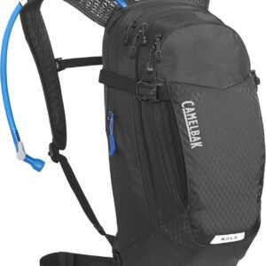 Hydratatie Rugzak voor Mountainbiken - 12L Capaciteit - Gemakkelijk bijvullen - Magnetische Tube Trap - Zwart