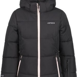 ICEPEAK LORIS JR Meisjes Wintersportjas - Zwart - Maat 116