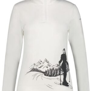 ICEPEAK - ellenton - Skipully met rits dames - Wit