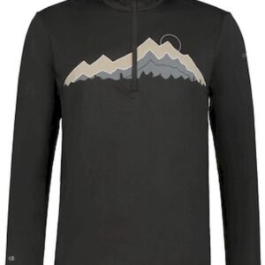 ICEPEAK - firth - Skipully met rits heren - Zwart