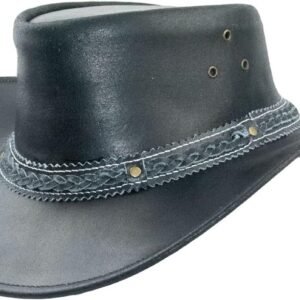 Jungle ARAMAC leren hoed, cowboyhoed, Australische hoed, hoed