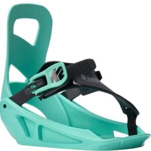 K2 Snowboards Lil Kat Bi Junior Snowboardbindingen Groen XS Jongens,Meisjes