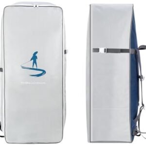 Kavolet Rugzak voor paddleboard, 105 liter, tas voor surfplank, SUP, reisrugzak voor paddleboard, SUP stand-up board, draagbaar, van waterdicht Oxford-weefsel met grote capaciteit