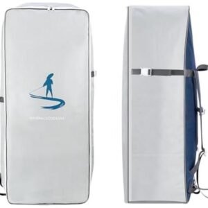 Kavolet Rugzak voor paddleboard, 105 liter, tas voor surfplank, SUP, reisrugzak voor paddleboard, SUP stand-up board, draagbaar, van waterdicht Oxford-weefsel met grote capaciteit