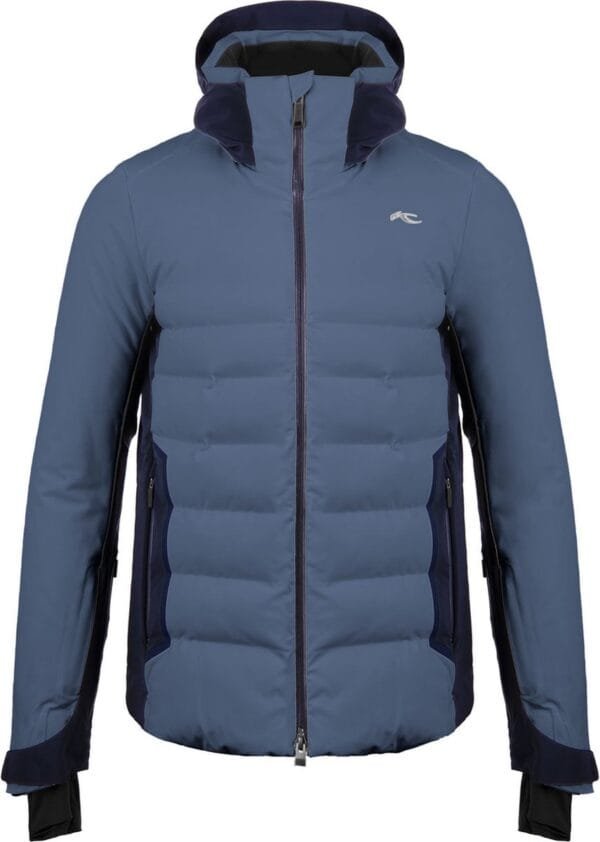 Kjus Men Green Line Jacket - Steel blue/deep space - Wintersport - Jassen - Ski Jassen