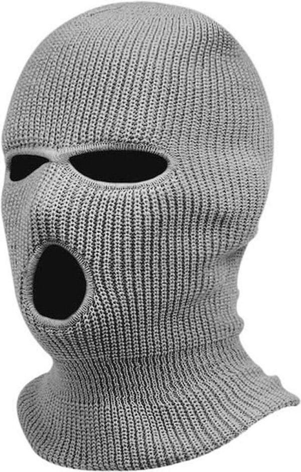 Knaak Ski Masker - Full face mask - Balaclava - Bivakmuts - Grijs - Unisex - One size