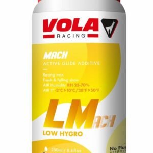 LM Race Geel Vloeibaar - Racing Ski Wax - Fluorvrij - Voor Lage Luchtvochtigheid - Temperatuur van -2°C tot 10°C - Gebruiksvriendelijk