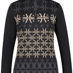 LUHTA AHJOLA Dames Ski pully - Zwart - XL