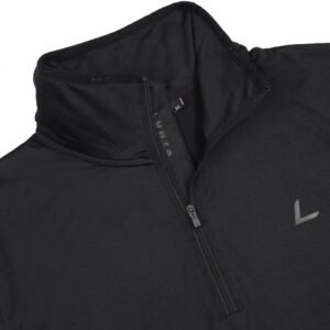 LUHTA - kankola - Skipully met rits heren - Zwart