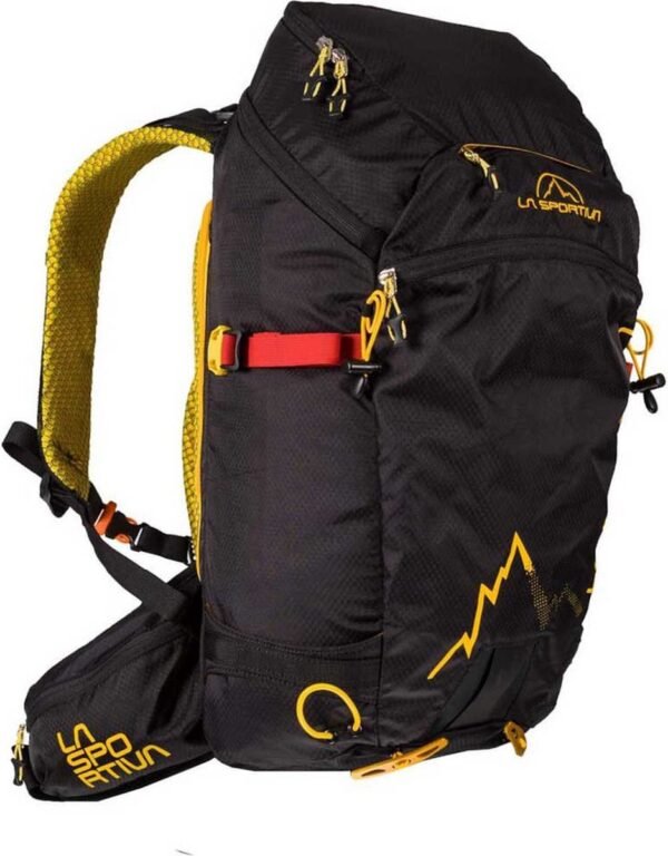 La Sportiva Moonlite Backpack - Toerski rugzak Black / Yellow 30 L