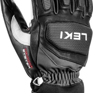 Leki griffin pro 3d black-white - Ski handschoenen heren - Zwart, wit