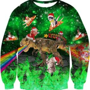 Lelijke Kersttrui 3D Gebreid Unisex voor Heren en Dames Feestelijk Kerst / Winter