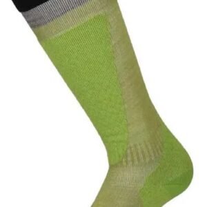 Lenz Think About Merino Winter 2 Lange Sokken Groen EU 23-26 Jongens,Meisjes