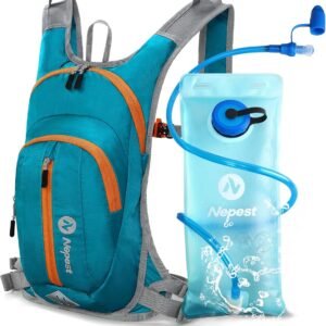 Lichte Drinkrugzak 8L met 2L Hydratatiebladder - Ideaal voor Fietsen, MTB en Skiën