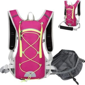 Lichte & Waterdichte Sportrugzak met Helmnet voor Fietsen, MTB, Wandelen en Hardlopen