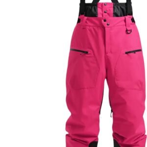 Livano Skibroek - Skipak - Snowboard Broek - Winterbroek - Sneeuwbroek - Dames - Wintersport - Roze - Maat XS