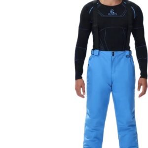 Livano Skibroek - Skipak - Snowboard Broek - Winterbroek - Sneeuwbroek - Heren - Wintersport - Blauw - Maat S