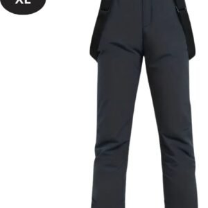 Livano Skibroek - Skipak - Snowboard Broek - Winterbroek - Sneeuwbroek - Heren - Wintersport - Donkergrijs - Maat XL