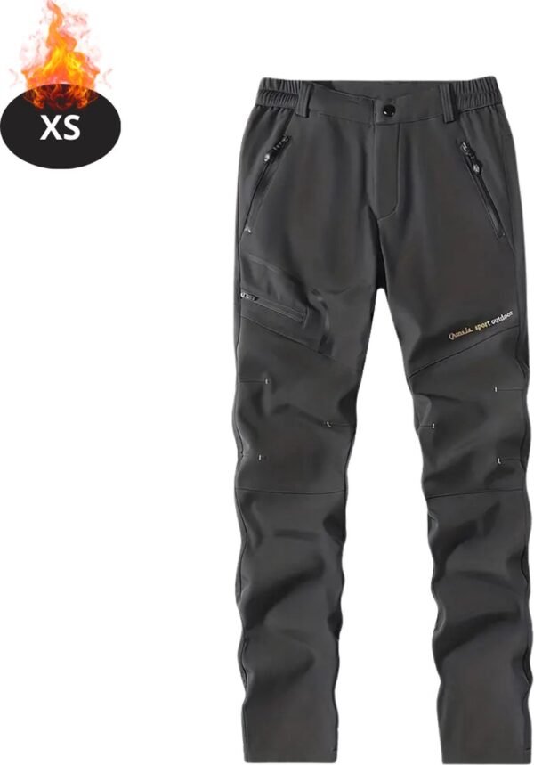 Livano Skibroek - Skipak - Snowboard Broek - Winterbroek - Sneeuwbroek - Heren - Wintersport - Donkergrijs - Maat XS