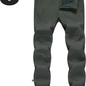 Livano Skibroek - Skipak - Snowboard Broek - Winterbroek - Sneeuwbroek - Heren - Wintersport - Grijs - Maat S