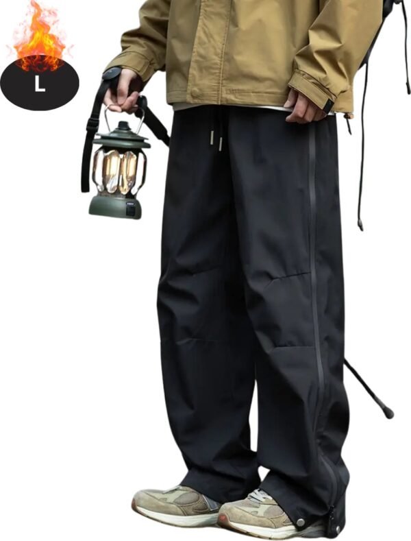 Livano Skibroek - Skipak - Snowboard Broek - Winterbroek - Sneeuwbroek - Heren - Wintersport - Zwart - Maat L