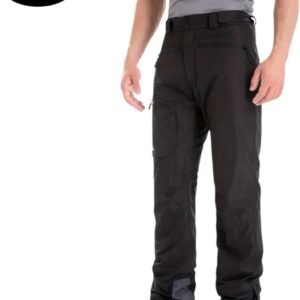 Livano Skibroek - Skipak - Snowboard Broek - Winterbroek - Sneeuwbroek - Heren - Wintersport - Zwart - Maat M