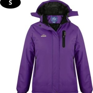 Livano Skipak - SkiBroek - Skijas - Ski Suit - Wintersport - Dames - 2-Delig - Paars - Maat S