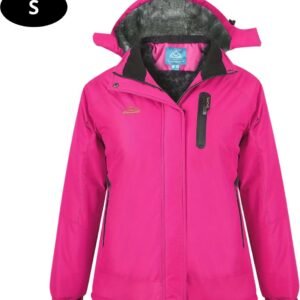 Livano Skipak - SkiBroek - Skijas - Ski Suit - Wintersport - Dames - 2-Delig - Roze - Maat S