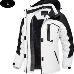 Livano Skipak - SkiBroek - Skijas - Ski Suit - Wintersport - Dames - 2-Delig - Wit/Zwart - Maat L