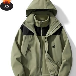 Livano Skipak - SkiBroek - Skijas - Ski Suit - Wintersport - Dames - Winter - Warm Fleece - Legergroen - Maat XS