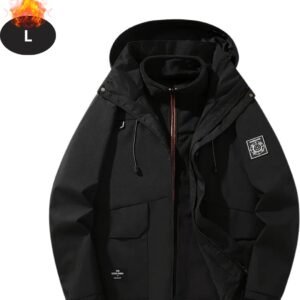 Livano Skipak - SkiBroek - Skijas - Ski Suit - Wintersport - Dames - Winter - Warm Fleece - Zwart - Maat L