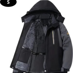 Livano Skipak - SkiBroek - Skijas - Ski Suit - Wintersport - Heren - 2-Delig - Zwart - Maat S