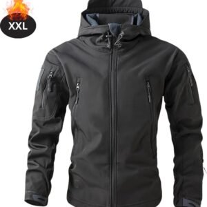 Livano Skipak - SkiBroek - Skijas - Ski Suit - Wintersport - Heren - Winter - Warm Fleece - Donker Grijs - Maat XXL