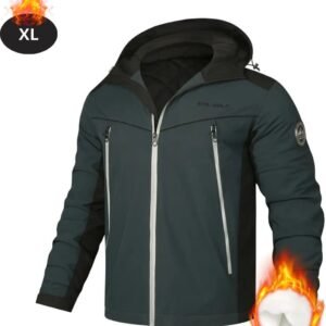Livano Skipak - SkiBroek - Skijas - Ski Suit - Wintersport - Heren - Winter - Warm Fleece - Grijs - Maat XL