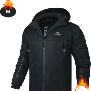 Livano Skipak - SkiBroek - Skijas - Ski Suit - Wintersport - Heren - Winter - Warm Fleece - Marineblauw - Maat M