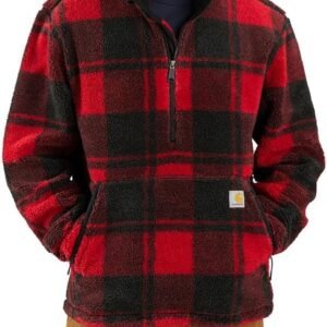 Losse Pasvorm Fleece Pullover voor Heren - Warm & Comfortabel